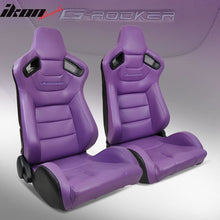 Load image into Gallery viewer, Universal Pair Reclinable Racing Seat with Dual Slider