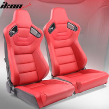 Load image into Gallery viewer, Universal Pair Reclinable Racing Seat with Dual Slider