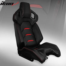 Load image into Gallery viewer, Universal Racing Seat Dual Slider PU Carbon Leather