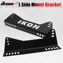 Load image into Gallery viewer, Universal Racing Bucket Seats Slider Suede Left+ Right Silver Black