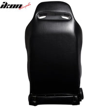 Load image into Gallery viewer, PVC BLK JDM Racing Seats Yellow Stitch Fits Honda(Pair)