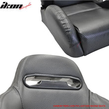 Load image into Gallery viewer, Universal Pair Of Racing Seats CF Print PVC Leather