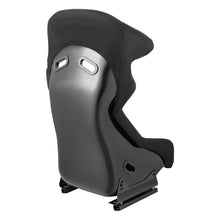 Load image into Gallery viewer, Universal Black Suede Racing Seat with Double Slider - FRP