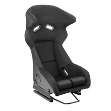 Load image into Gallery viewer, Universal Black Suede Racing Seat with Double Slider - FRP