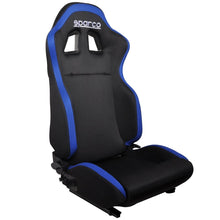 Load image into Gallery viewer, Universal JDM Style Black Blue Racing Seats Cloth