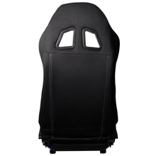 Load image into Gallery viewer, Universal JDM Style Black Blue Racing Seats Cloth