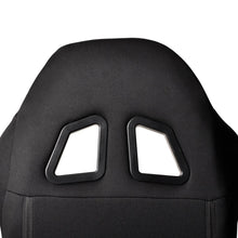 Load image into Gallery viewer, Universal JDM Style Black Blue Racing Seats Cloth