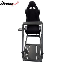Load image into Gallery viewer, Black Racing Seat Steering Wheel Stand 20Logitech G29 Thrustmaster