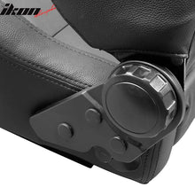 Load image into Gallery viewer, Universal RS Style Balck Racing Bucket Seats PVC Leather