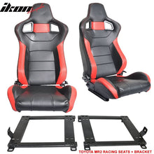 Load image into Gallery viewer, 1990-1999 Toyota MR2 W20 SW20 Chassis Racing Seats + Bracket