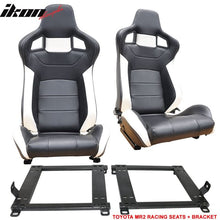 Load image into Gallery viewer, 1990-1999 Toyota MR2 W20 SW20 Chassis Racing Seats + Bracket
