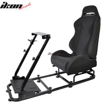 Load image into Gallery viewer, Simulator Cockpit Driving Seat Reclinable &amp; Gear Shifter Mount