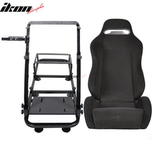 Load image into Gallery viewer, Simulator Cockpit Driving Seat Reclinable &amp; Gear Shifter Mount