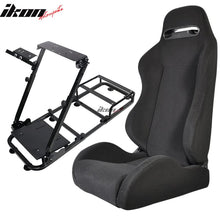Load image into Gallery viewer, Simulator Cockpit Driving Seat Reclinable &amp; Gear Shifter Mount