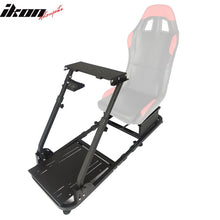 Load image into Gallery viewer, Black Gray Racing Steering Wheel Stand Logitech G29 Thrustmaster