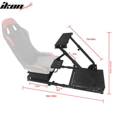 Load image into Gallery viewer, Racing Steering Wheel Stand Black Logitech G29 Thrustmaster Shifter