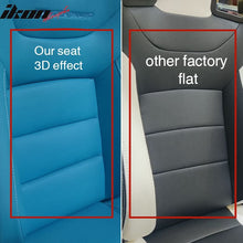 Load image into Gallery viewer, Universal X2 Reclinable Honeycomb Racing Seat + Dual Slider PU Leather