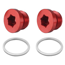 Load image into Gallery viewer, BMW N54 / N55 / S55 Engine Billet Aluminium Oil Thermostat Housing Cover &amp; Plug Kit (Replaces 11617568552)