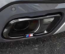Load image into Gallery viewer, BMW X7 Black Knight Style Exhaust Tip Tail Throat Decorative Cover (Single Hole / Outer Frame)