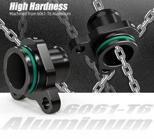 Load image into Gallery viewer, BMW N20 / N52 / N53 / N54 / N55 Engine Billet Aluminum Coolant Port Hose Fitting Upgrade for E70 / E84 / E87 / E90 / E92 / F10 / F20 / F22 / F25 / F30 / 1M / 135i / 335i / 535i / 740i / X1 / X3 / X5 / X6 / Z4 (Replaces 11537541992)