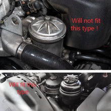 Load image into Gallery viewer, BMW M52 M54 Oil Filter Cap Adapter for External Oil Cooler (AN10 Ports)