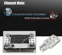 Load image into Gallery viewer, Multi-Port Battery Terminal Connector – 4 or 6 Output for 4/0 AWG &amp; Down (SAE Post)