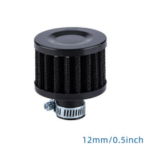 Load image into Gallery viewer, Universal Cone Cold Air Intake Filter (12mm / 25mm) – Reusable &amp; Washable Performance Air Filter