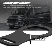 Load image into Gallery viewer, Fiat Ducato 250 / Citroen Jumper / Peugeot Boxer Steel Powder Coated Lock Fuse Tank Lid 3mm 2016 - 2021