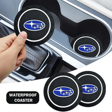Load image into Gallery viewer, Subaru Silicone Anti-Slip Car Cup Holder Coaster 2-Piece Set for Forester / Impreza / Outback / Legacy / Tribeca / WRX / XV