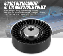 Load image into Gallery viewer, BMW 3 Series E36 E46 / 5 Series E39 / X5 E53 / Z3 Z4 Drive Belt Tensioner Idler Pulley 11287841228 1992 - 2006