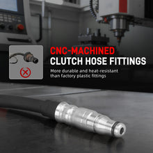 Load image into Gallery viewer, VW Golf / Jetta / Beetle / Bora / Audi TT A3 / Seat Leon Stainless Steel Braided Clutch Hose 6-Speed Manual LHD 1999 - 2007