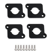 Load image into Gallery viewer, VW / Audi 1.8T 20V to 2.0 TFSI / R8 Coilpack Adapter Plate Set Billet Aluminum (Silver) for A3 / S3 / A4 / A6 / TT MK1 / Golf MK4 / GTI / Jetta / Beetle / Passat 1996 - 2011