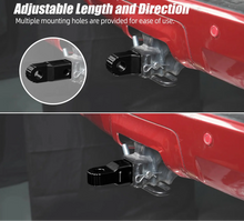 Load image into Gallery viewer, Universal 2" Hitch Receiver Billet Aluminum D-Ring Shackle Mount &amp; Tow Link for Off-Road Recovery (Toyota 4Runner / Tacoma / Tundra / Universal 2" Receiver Applications / Replaces 51909-35011)