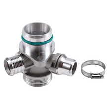 Load image into Gallery viewer, BMW N20 / N26 Engine Aluminum Coolant Hose Connector for F20 / F21 / F22 / F23 / F30 / F31 / F32 / F33 / F34 / F36 / F10 / E84 X1 / E89 Z4 (Replaces 11537639997)