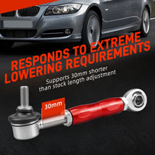 Load image into Gallery viewer, BMW Adjustable Rear Sway Bar End Links – Billet Aluminum (E90 E92 E91 E93 E8X)