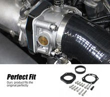 Load image into Gallery viewer, Honda K20 / K24 K-Series Engine Billet Aluminium RBC / RRC Dual Throttle Body Adapter (62mm / 70mm Dual Bore)