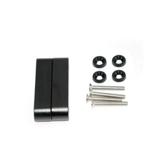 Load image into Gallery viewer, Universal Aluminum Hood Vent Spacer Riser Kit (Black / Purple / Silver)