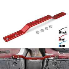 Load image into Gallery viewer, VW MQB Platform 8mm Billet Aluminium Rear Tunnel Brace for Golf MK7 / MK8 / Passat B8 / Jetta / Arteon / T-Roc / Taos &amp; Audi A3 8V / 8Y / Q2 &amp; SEAT Leon / Ateca / Formentor &amp; Skoda Octavia / Superb / Karoq (FWD / AWD / Replaces 5Q0802128)