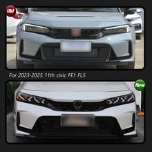 Load image into Gallery viewer, Honda Civic 11th Gen 4-Lens LED Headlight Assembly with Start-Up Animation &amp; Dynamic Turn Signal 2022 - 2023 (Pair)