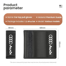 Load image into Gallery viewer, Audi PU Leather Car Roof Handle Protection Pull Glove Cover for A1 / A3 / A4 / A5 / A6 / A8 / S1 / S2 / S3 / S4 / S5 / S6 / S-Line / RS Models (B6 / B8 / C5)