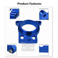 Load image into Gallery viewer, Chevrolet Silverado / Tahoe / Suburban / Avalanche / SSR, GMC Sierra / Yukon, Cadillac Escalade &amp; Hummer H2 Billet Aluminum Throttle Body Spacer 1999 - 2007 (4.8L / 5.3L / 6.0L / 8.1L V8)