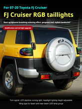 Load image into Gallery viewer, Toyota FJ Cruiser RGB LED Tail Light Assembly with Dynamic Turn Signal 2007 - 2020 (Pair)
