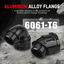 Load image into Gallery viewer, BMW E81 / E82 / E87 / E88 1 Series, E90 / E91 / E92 / E93 3 Series &amp; E84 X1 Lower Radiator to Thermostat Silicone Hose Repair Kit with Billet Aluminum Flange (N52N / N53 Engines / Replaces 17127564478)