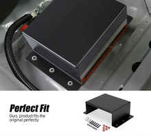 Load image into Gallery viewer, Universal PC680 Black Billet Aluminum Battery Hold Down Tray &amp; Mounting Bracket Kit Car Truck Boat ATV UTV