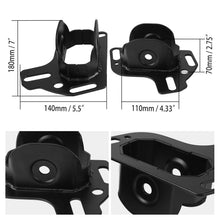 Load image into Gallery viewer, BMW E36 / E46 3 Series &amp; E85 / E86 / E89 Z4 Adjustable Rear Trailing Arm Toe-In Brackets 1992 - 2016 (Excludes E36 Compact / Ti / Z3 / M Variants / Replaces 33303411877 / 33303411878 / 33301096602 / 33301096601)