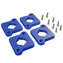 Load image into Gallery viewer, VW / Audi 1.8T 20V to 2.0 TFSI / R8 Coilpack Adapter Plate Set Billet Aluminum (Frosted Silver) for A3 / S3 / A4 / A6 / TT MK1 / Golf MK4 / GTI / Jetta / Beetle / Passat 1996 - 2011