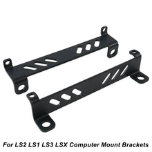 Load image into Gallery viewer, LS1 LS2 LS3 LSX Universal Steel Powder Coated ECU Computer Mount Bracket Kit