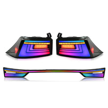 Load image into Gallery viewer, Lexus IS200t / IS250 / IS300 / IS350 Smoked RGB LED Tail Light Assembly 2014 - 2020 (Left &amp; Right / Pair)