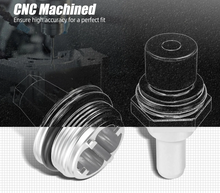 Load image into Gallery viewer, BMW 1 3 5 7 Series / X6 / Z4 N54 Twin Turbo Billet Aluminum PCV Valve &amp; Cover Kit 135i 335i 535i 740i 2007 - 2016