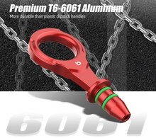 Load image into Gallery viewer, VW Golf MK7 / MK8 GTI R, Audi A3 / S3 / TT / Q3, SEAT Leon Cupra &amp; Skoda Octavia vRS Billet Aluminium Oil Dipstick Handle for EA888 Gen 3 1.8 / 2.0 TSI (2013 - Up)